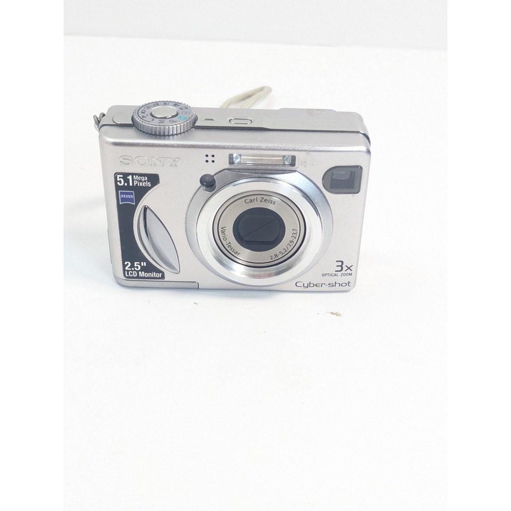 Sony DSC-W5 Cyber-shot 5.1MP 3x Optical Zoom Digital Camera